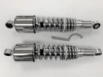 Honda GL1500 Valkyrie 13.25" Dual Spring Chrome Shocks. Fixed Price $229.99.