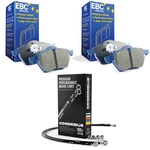 Bmw G80 M3 Front Rear Brake Pads Ebc Bluestuff + Goodridge Lines Inc Comp. Fixed Price $927.82.