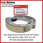 Rear Brake Shoes Honda PCX125 / PCX150 12-23 06430-KVB-900 Made In Thailand. Fixed Price $56.08.