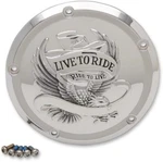 Drag Specialties Chrome Eagle Live Ride Clutch Derby Cover 16-22 H-d Touring. Fixed Price $129.95.
