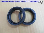 Fit Yamaha DT125 RD125 DT175 IT125G MX175 Front Fork Seal Set **SA3781**. Fixed Price $14.25.