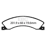 Disc Brake Set-truck/suv Extra Duty Ebc ED93021. Fixed Price $191.20.