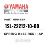 Yamaha Genuine Oem Parts Spring K=58 Red) Ap 1SL-22212-10-00 For YZ450F. Fixed Price $261.82.