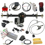 30" 40" Go Kart Rear Differential 48V 1000W Motor Axle Kit For Scooter Trike Atv. Fixed Price $64.97.