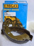 Emgo 93-41072 Nos Front Grooved Brake Shoe For Suzuki 91-95 King Quad 300. Fixed Price $20.48.