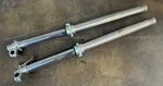 2004 Kawasaki Front Forks Left Right Suspension Shocks. Fixed Price $260.00.