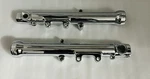 Harley 2000 05 Dyna Fork Legs Fxdl Dual Disc Sliders 3/4 1 Chrome Exchange. Fixed Price $599.00.