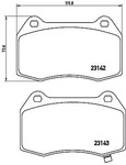 Brembo Brake Pad Set, Disc 56 047. Fixed Price $71.35.
