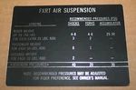 Nos Harley Davidson Fxrt Air Suspension Rear Shock Absorbers Decal 14052-83 (750. Fixed Price $24.99.