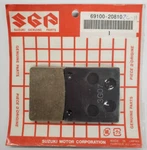 69100-20810 Suzuki Oem Rear Brake Pads 88-00 GSX600F GSX750F Katana GS500 Gsf. Fixed Price $49.99.