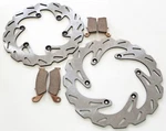 Brake Rotors Discs And Pads Yamaha YZ426F 2001 - Front Rear Riptide. Fixed Price $125.35.