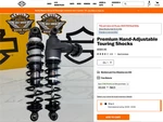 H-d Genuine 00-25 13"INCH Cvo Harley Touring 2025 Premium Adjustable Shocks Oem. Fixed Price $299.95.