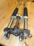 1982 1983 Honda Front Forks & Triple Clamps 51400-KB7-003. Fixed Price $99.98.