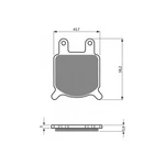 Vesrah Semi-metallic Brake Pads VD-928. Fixed Price $18.50.