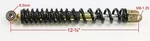 Rear 50CC Scooter Shock, 13" Long, 49CC, Absorber, Suspension Parts. Fixed Price $27.21.