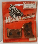 Rare Vintage New Old Stock 1980'S Genuine Vesrah Front Disc Brake Pad Set VD-421. Fixed Price $25.00.