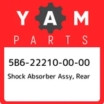 5B6-22210-00-00 Yamaha Shock Absorber Assy, Rear 5B6222100000, New Genuine Oem P. Fixed Price $383.27.
