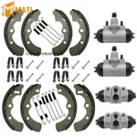 Front& Rear Wheel Cylinder Brake Shoes For Kawasaki Mule 2500 2510 2520 KAF620. Fixed Price $88.99.