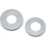 Drag Specialties Fork Stem Dust Cover Chrome Upper/lower Set Harley DS-222961. Fixed Price $23.99.