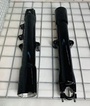 Harley Fat Boy Fork Legs Only 2007 Softail 48718-07 Gloss Black Sliders Outright. Fixed Price $799.00.