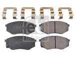 For Febi 116295 Brake Pad Set With Additional Parts. Fixed Price $43.70.