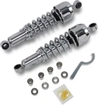 Drag Premium Chrome 12.5" Rear Spring Shock Absorbers Harley Xl Fxr 86-03. Fixed Price $297.95.