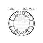 Ebc Brake Shoe Set (5) Rear Left For Honda Vt 1100 Shadow 1987 - 1993. Fixed Price $44.91.