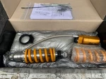 Ohlins Rear Shock Compatible With 17-19 Honda Grom 611. Fixed Price $600.00.