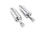 Aee Chrome Adjustable Lowering Shocks Evo 89-99 Harley Softail Oe Repl 54508-89A. Fixed Price $299.76.