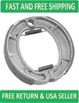 New Caltric Rear Brake Shoes For Yamaha DT250 DT400 1975 1976 1977 1978 1979 Oem. Fixed Price $23.10.