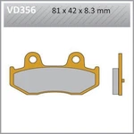 Vesrah Semi-metallic Brake Pads VD-356. Fixed Price $26.95.