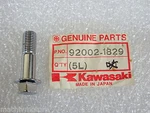 Kawasaki Nos New 92002-1829 Flanged Bolt 10X35 Vn Zg AN110 EJ800 EN500. Fixed Price $6.99.