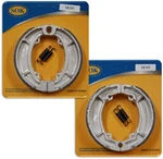 Front&rear Brake Shoes+springs Fit Yamaha 175,1976 MX125,1977-83. Fixed Price $34.19.