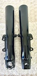 Harley Touring Electra Glide 2000-2013 Custom Black Gloss Fork Slider Lower Legs. Fixed Price $420.00.