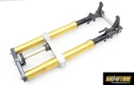 03-04 Suzuki GSXR1000 Front End Forks Suspension Triple Tree Straight. Fixed Price $399.00.