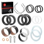 39MM Front Fork Bushing Dust Oil Seals Rebuild Kit Sportster 1200 XL883. Fixed Price $21.69.