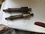 Suzuki Savage 1971 Rear Shocks Absorbers. Fixed Price $39.99.