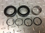 91-17 Harley Davidson Touring Softail Fork Rebuild Kit 49377-09A Incomplete. Fixed Price $12.75.