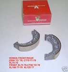 Honda Z50A Front Rear CT70 XL75 100 Brake Vesrah VB131 Vintage. Fixed Price $24.95.