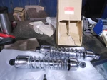 Nos Superior 13.5" Chrome Rear Shocks Set 1958-1972 Fl 1971-1972 Fx 54509-73B. Fixed Price $84.94.