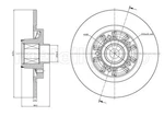 Cifam 800-1196 Brake Disc For Mercedes-benz, Renault. Fixed Price $71.61.