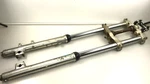 87 Kawasaki Front Fork Shock Tube Leg Suspension Triple Tree 4-D. Fixed Price $249.95.