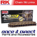 Rk Chain Heavy Duty Mxz Premium Motocross Pro-mx Gold 428-116L. Fixed Price $66.72.
