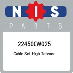 Nissan Cable Set-high Tension 224500W025, New Genuine Oem Part. Fixed Price $161.44.