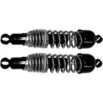 Emgo Classic Shocks 325MM Eye/eye Black/chrome Motorcycle Street 17-05572. Fixed Price $144.67.
