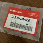 Oem Honda 91306-141-000 Jdm Gasket, Rubber (9MM)ATC70 Xr Xl Z50R/ZB50. Fixed Price $5.57.