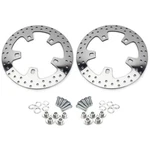 11.8" Front Brake Rotors & Bolts For Harley Road Glide Electra Flhtcu Flhx. Fixed Price $119.98.