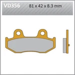 Vesrah Semi-metallic Brake Pads, VD-356. Fixed Price $12.77.