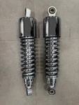 Triumph America 2008-2020 Chrome Stock Rear Shocks Part # T2055025. Fixed Price $150.00.