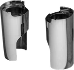 Arlen Ness Fork Boot Covers Chrome 125-001 14-24 Harley Davidson Fl. Fixed Price $170.95.